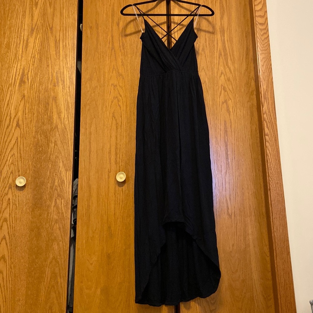 Black High Low Dress